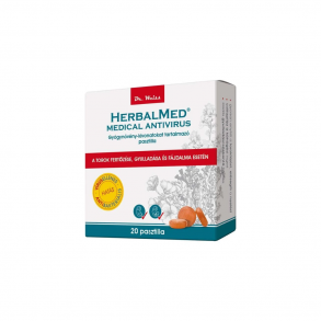 HERBALMED MEDICAL GYÓGYNÖVÉNYPASZTILLA - 20X